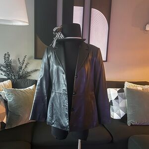Wilsons Leather Black Jacket